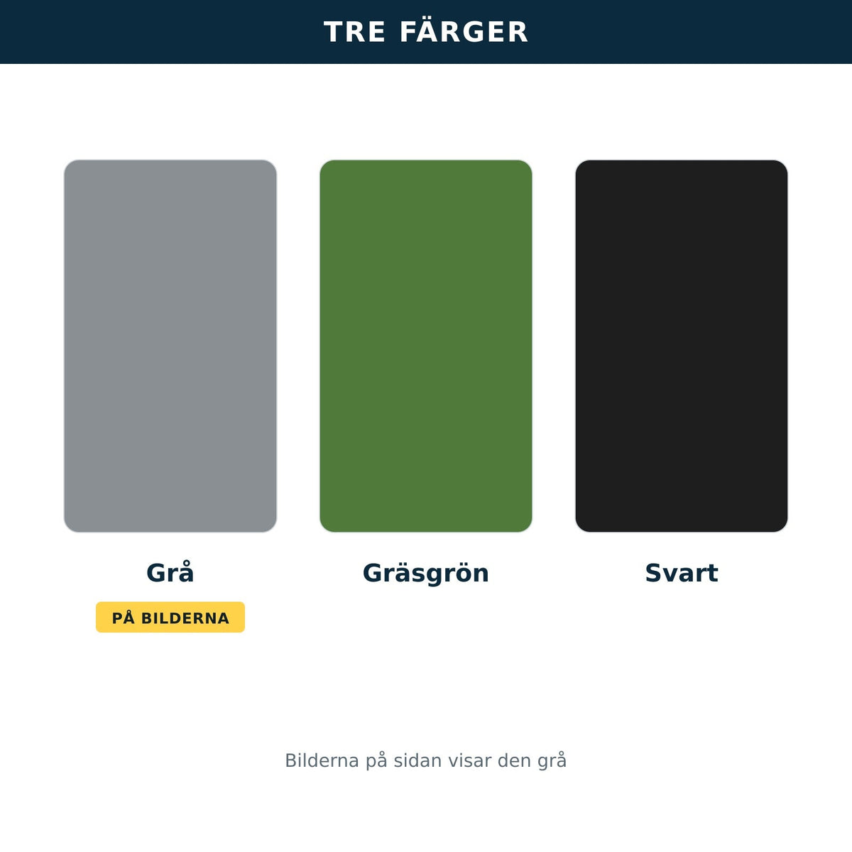 [SV] Kojans tre färger: grå, gräsgrön och svart – bilderna på sidan visar den grå